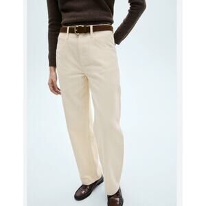 Violeta by Mango Corduroy Pants sz 16 Bootcut Ribbed NEW #H923